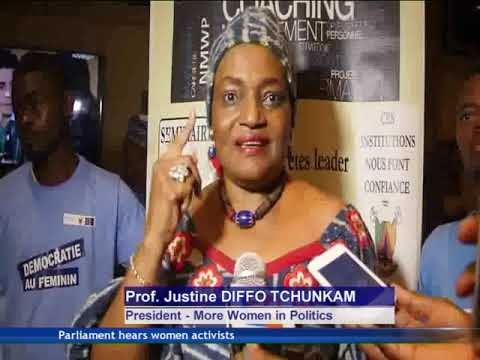 CRTV_Cameroon-More Women in Politics Advocacy for at least 30% of female mayors after up coming municipal elections in Cameroon