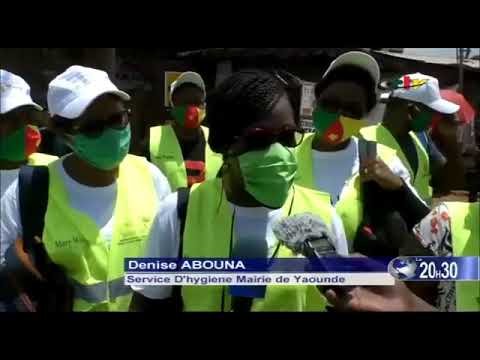 RIPOST contre le Covid 19 MORE WOMEN IN POLITICS ET LA LAURIE DE YAOUNDÉ DANS LES MARCHÉS ET GARES R